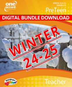 One Accord PreTeen Digital Bundle / Winter 2024 DIGITAL DOWNLOAD