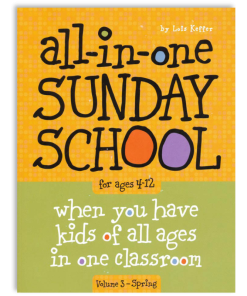All In One Sunday School 4-12 Vol 3
