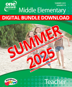 One Accord Middle Elementary Digital Bundle / Summer 2025 DIGITAL DOWNLOAD Summer