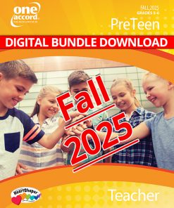 One Accord PreTeen Digital Bundle / Fall 2025 DIGITAL DOWNLOAD