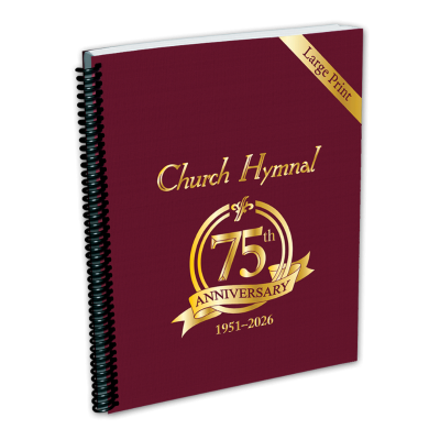 75th Anniversary Edition Church Hymnal (Large Print)