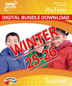 One Accord PreTeen Digital Bundle / Winter 2025 DIGITAL DOWNLOAD