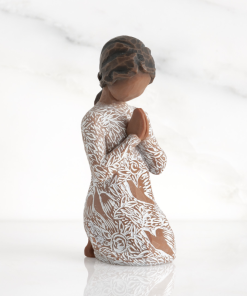 Prayer of Peace Figurine Darker Skin