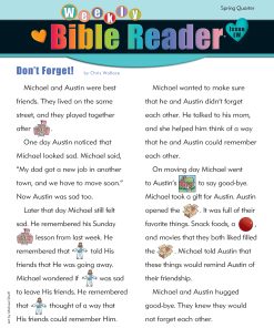 One Accord Early Elementary Weekly Bible Reader® Take-Home / Spring 2026