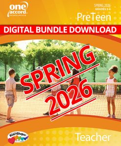 One Accord PreTeen Digital Bundle / Spring 2026 DIGITAL DOWNLOAD